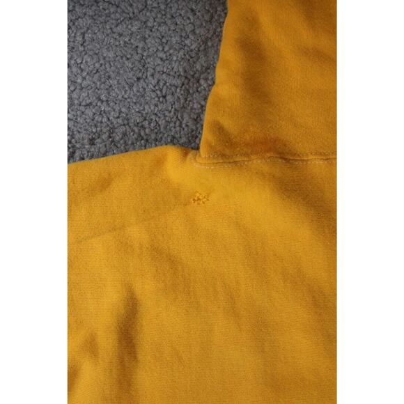 Looney Tunes Sweatshirt Vintage Taz Large Small Face Yellow 1995 USA - Picture 8 of 14